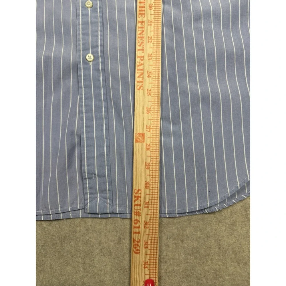 Polo Ralph Lauren Vintage Shirt‎ Mens 17 34/35 Long Sleeve Philip Button Up